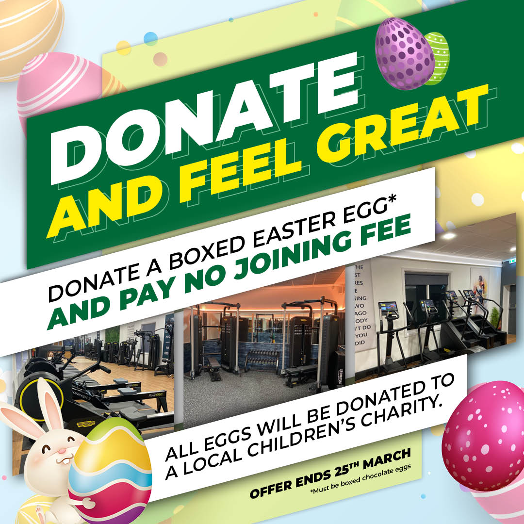 Donate and feel great - Chanctonbury Leisure Centre