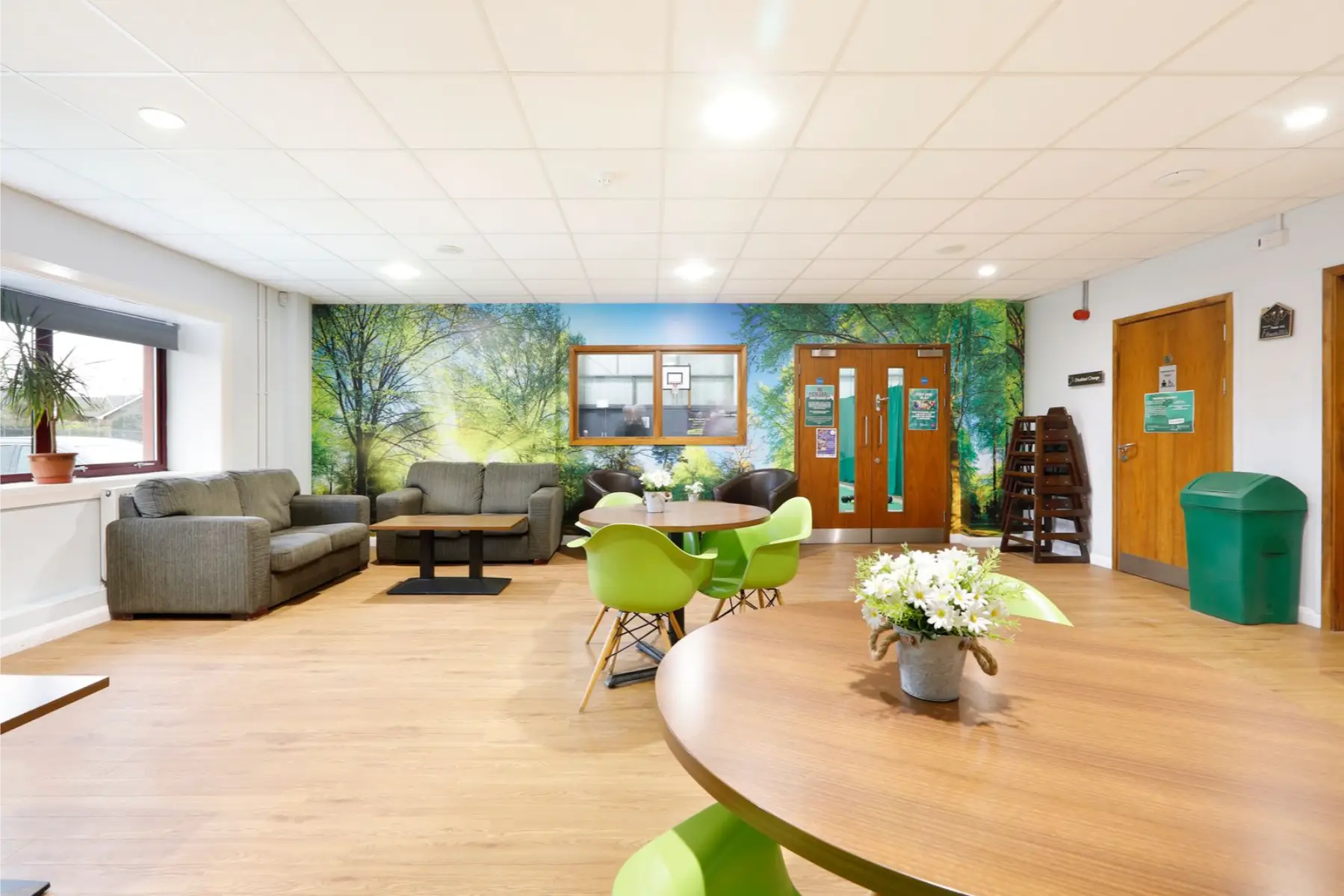 The cafe at Chanctonbury Leisure